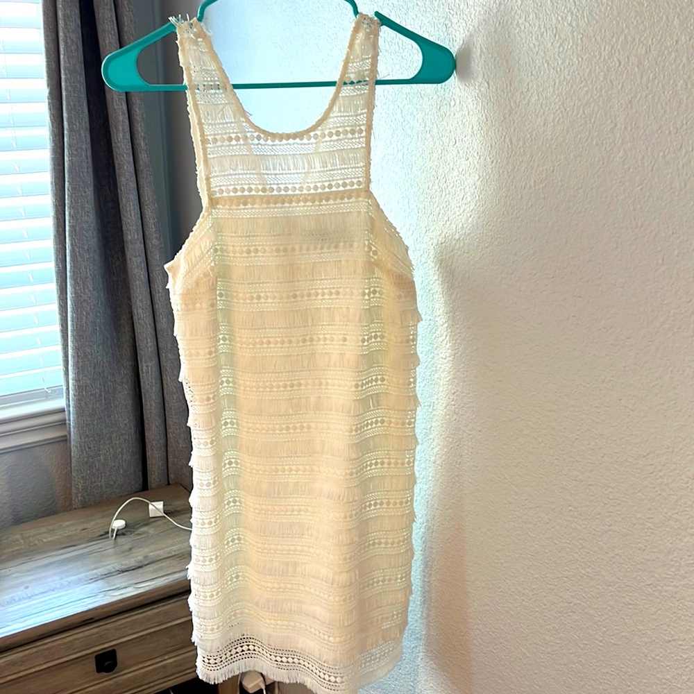 Ali & Jay white cocktail dress